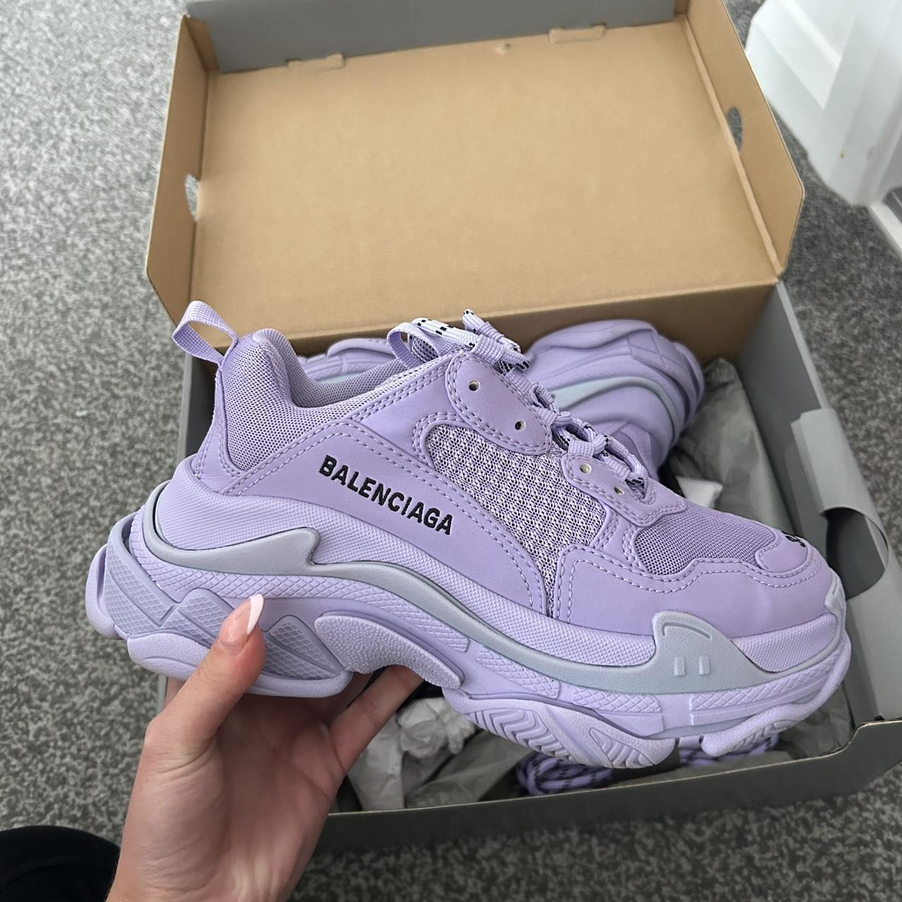 Balenciaga Triple Pur Ple  524039 W73B0 9590 review YALE