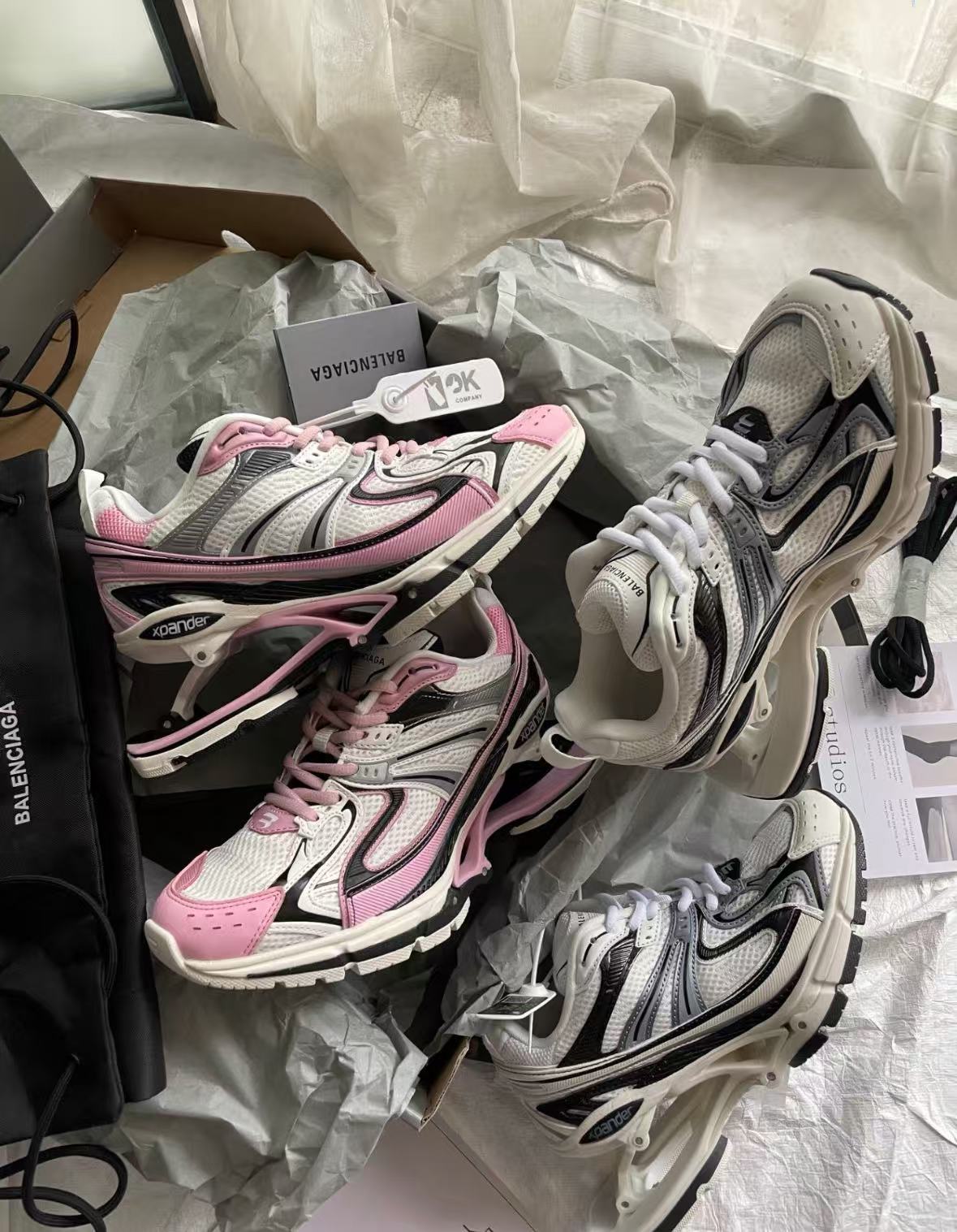 Balenciaga X-Pander Pink Silver (Women's) 653870W2RA55012 review Virgil