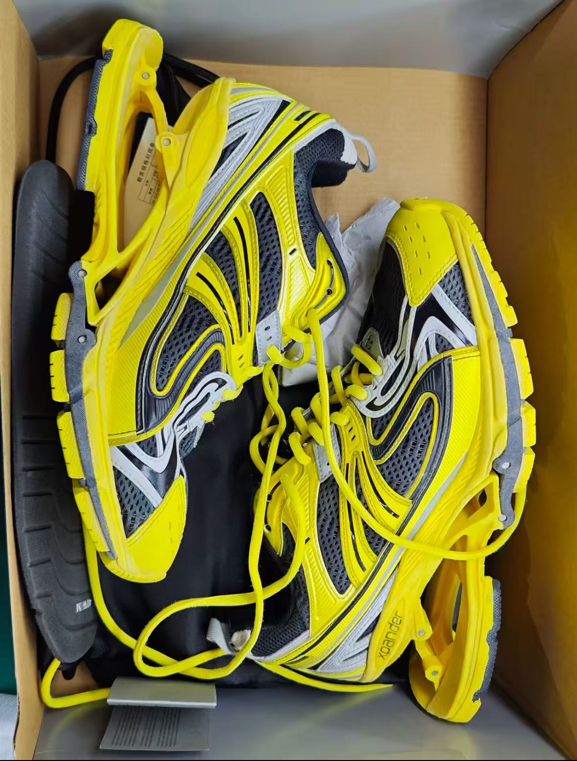 Balenciaga X-Pander Yellow Grey 653871W2RA37012 review Prescott