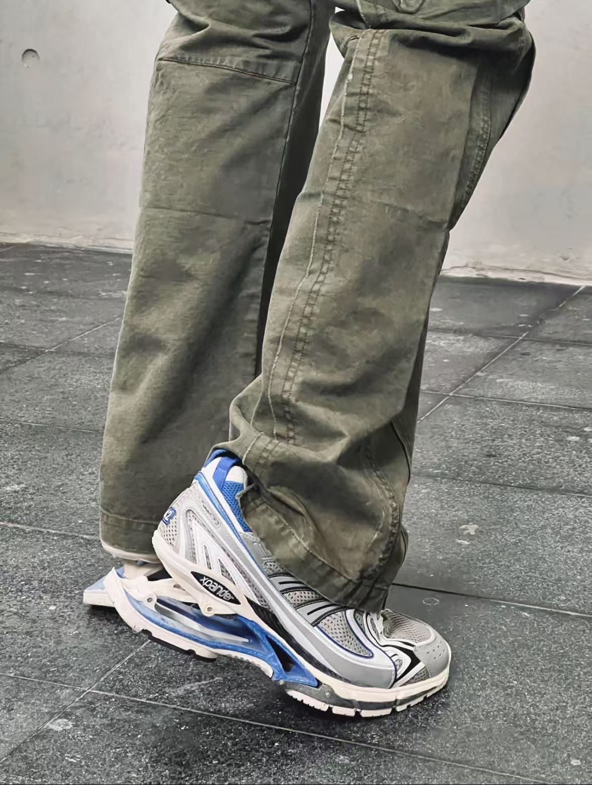 Balenciaga X-Pander Blue Grey  653871W2RA44012 review Merlin