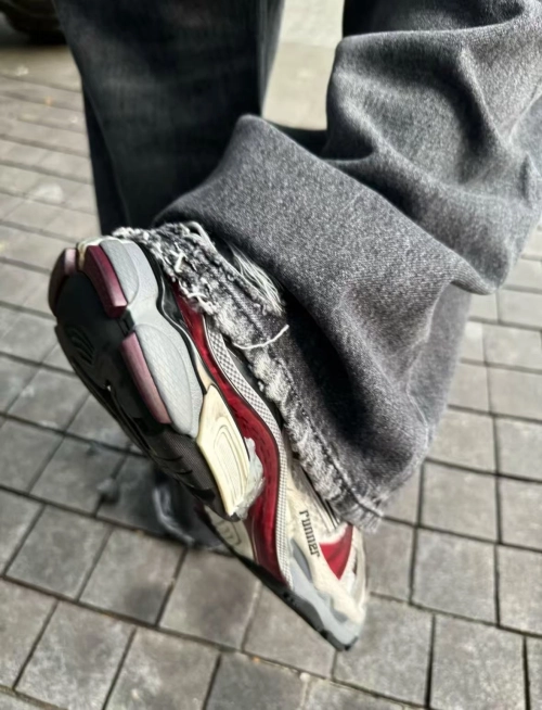 Balenciaga Runner White Wine Red review 