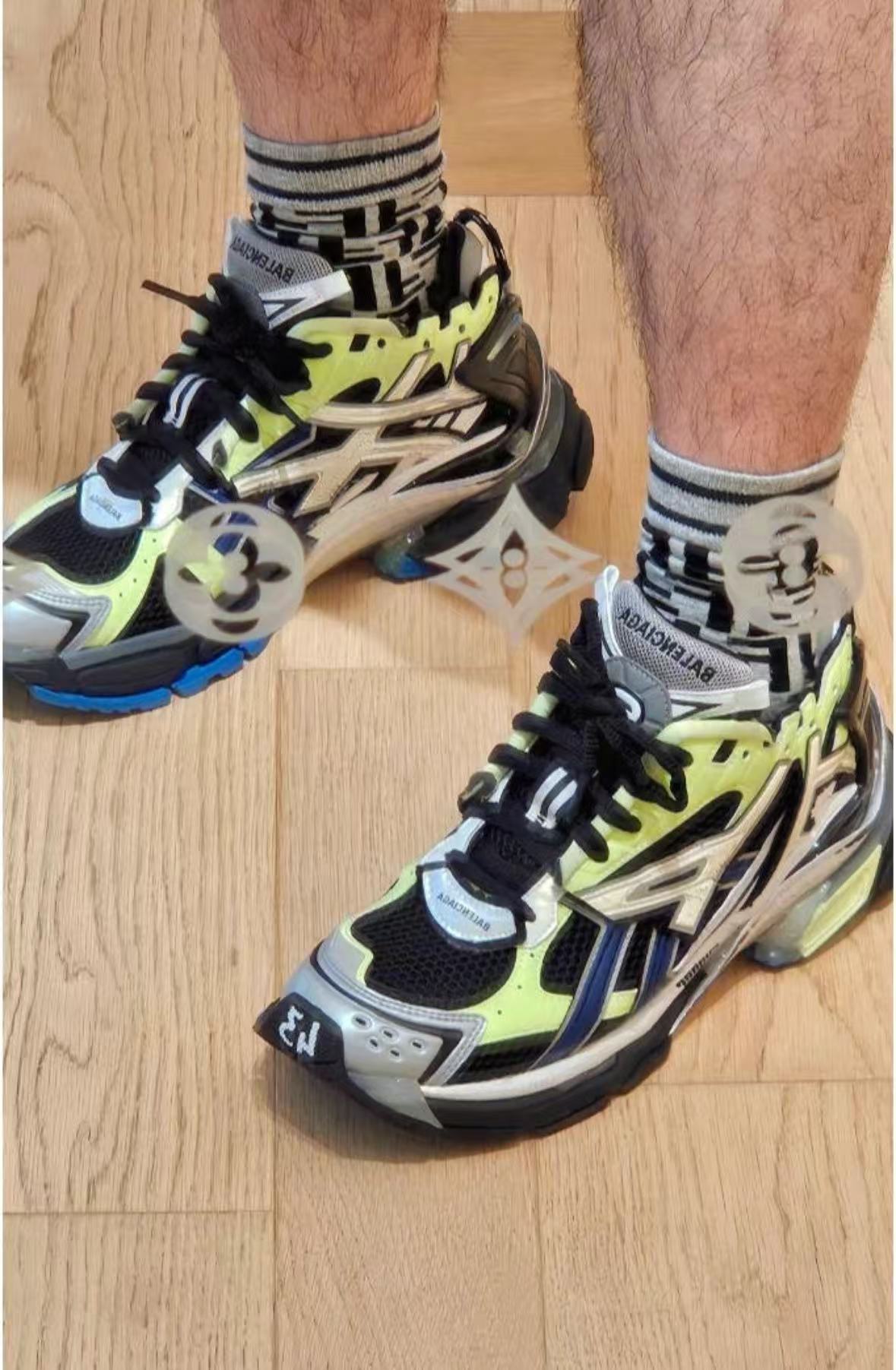 Balenciaga Runner Black Green review Cornell