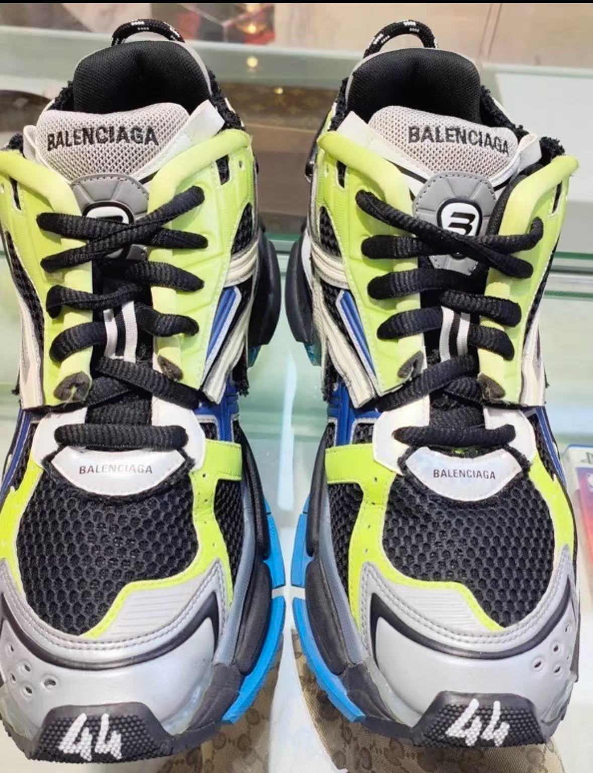 Balenciaga Runner Black Green review Charles