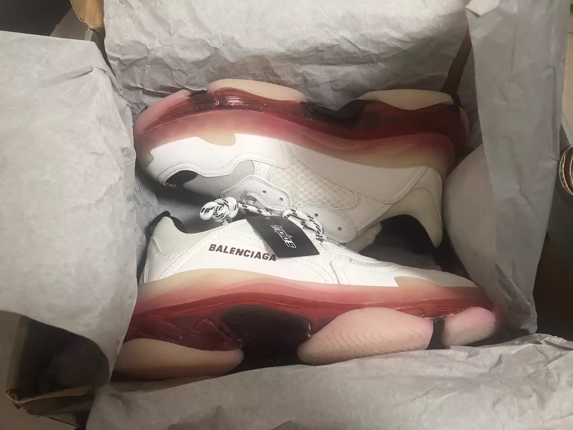  Balenciaga Triple S Milk White Black 0625 W09O1  review Andy