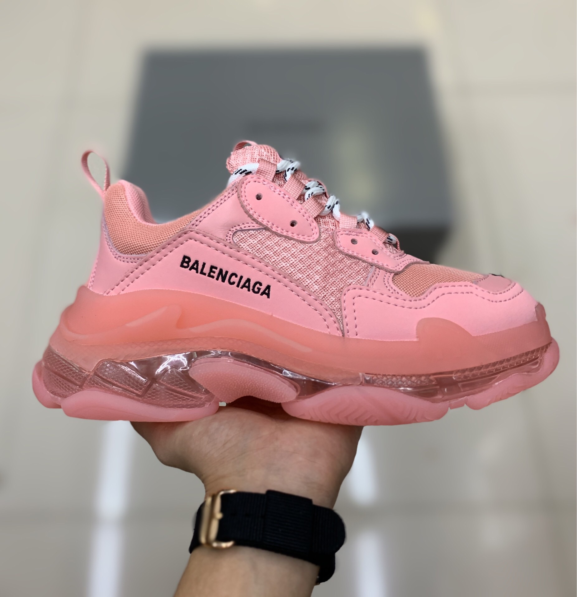 Balenciaga Triple S Pink  544351 W09O1 3820  review Andrew