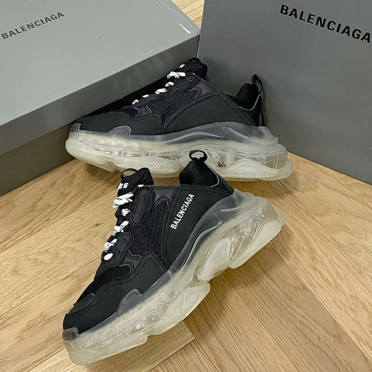 Balenciaga Triple S Black Crystal  544351 W0901 0823 review Augus