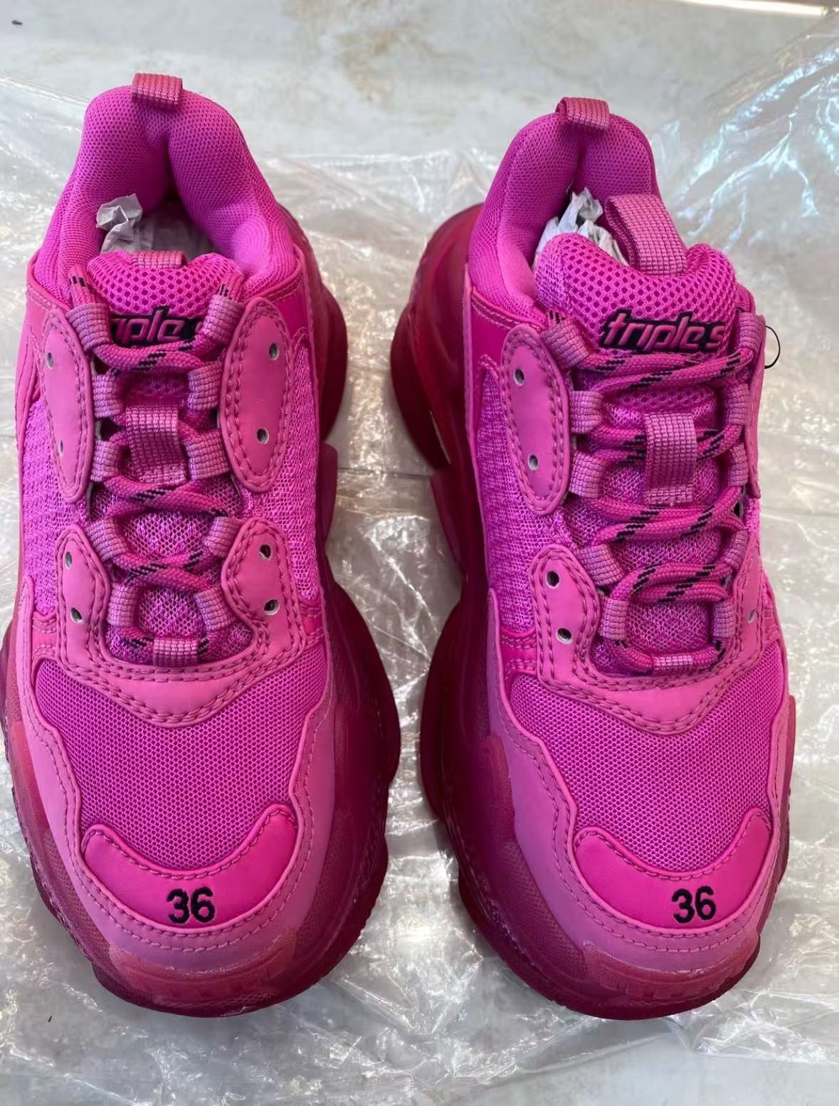  Balenciaga Triple S Plum Red 541624 W2FG1 5059 review Abbott