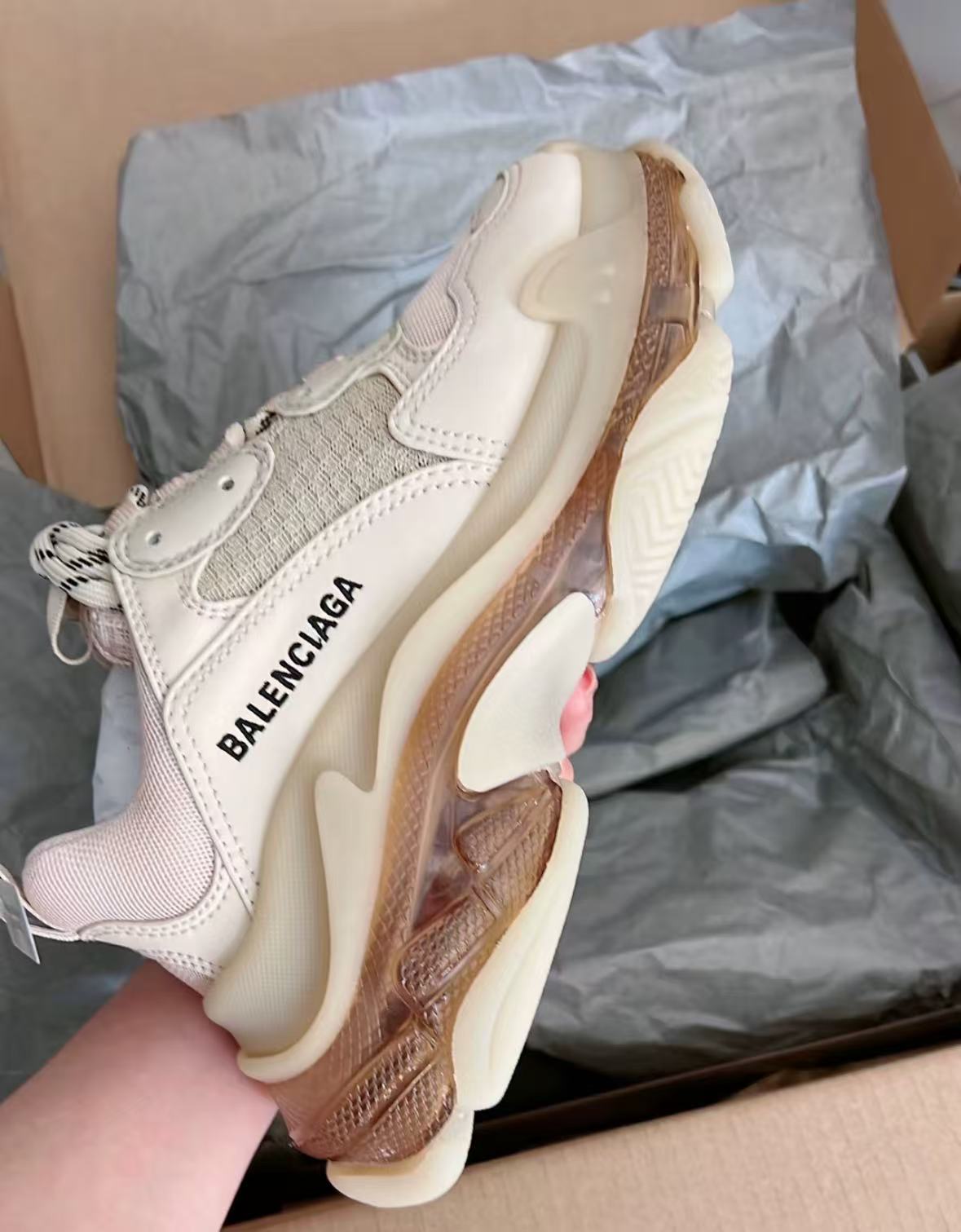  Balenciaga Triple S Nude  544351 W2GA1 9710 review Abbott