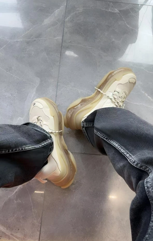  Balenciaga Triple S Nude  544351 W2GA1 9710 review 