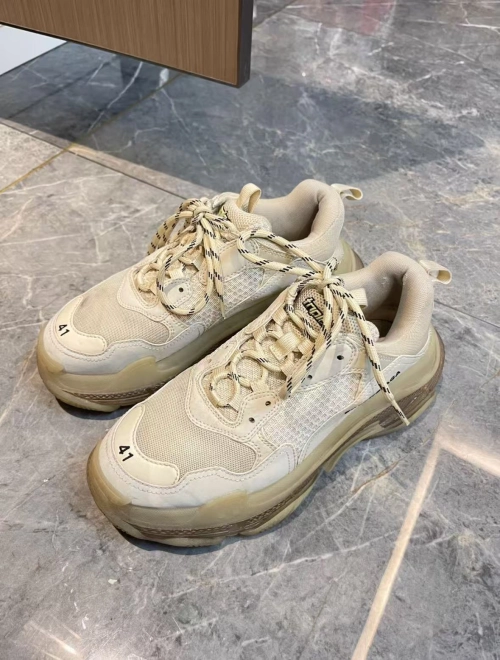  Balenciaga Triple S White  544351 W09E1 9000 review 