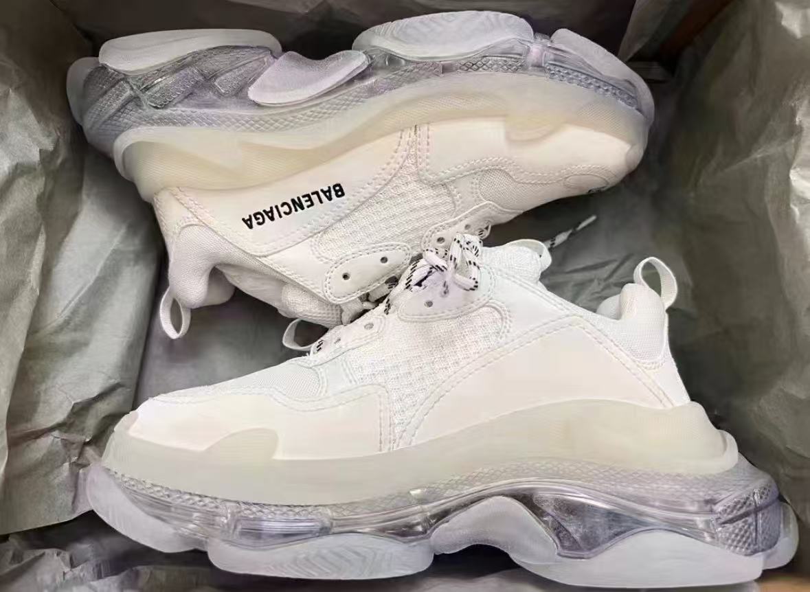 Balenciaga Triple S White  541624 W1GN5 6312 review Cecil