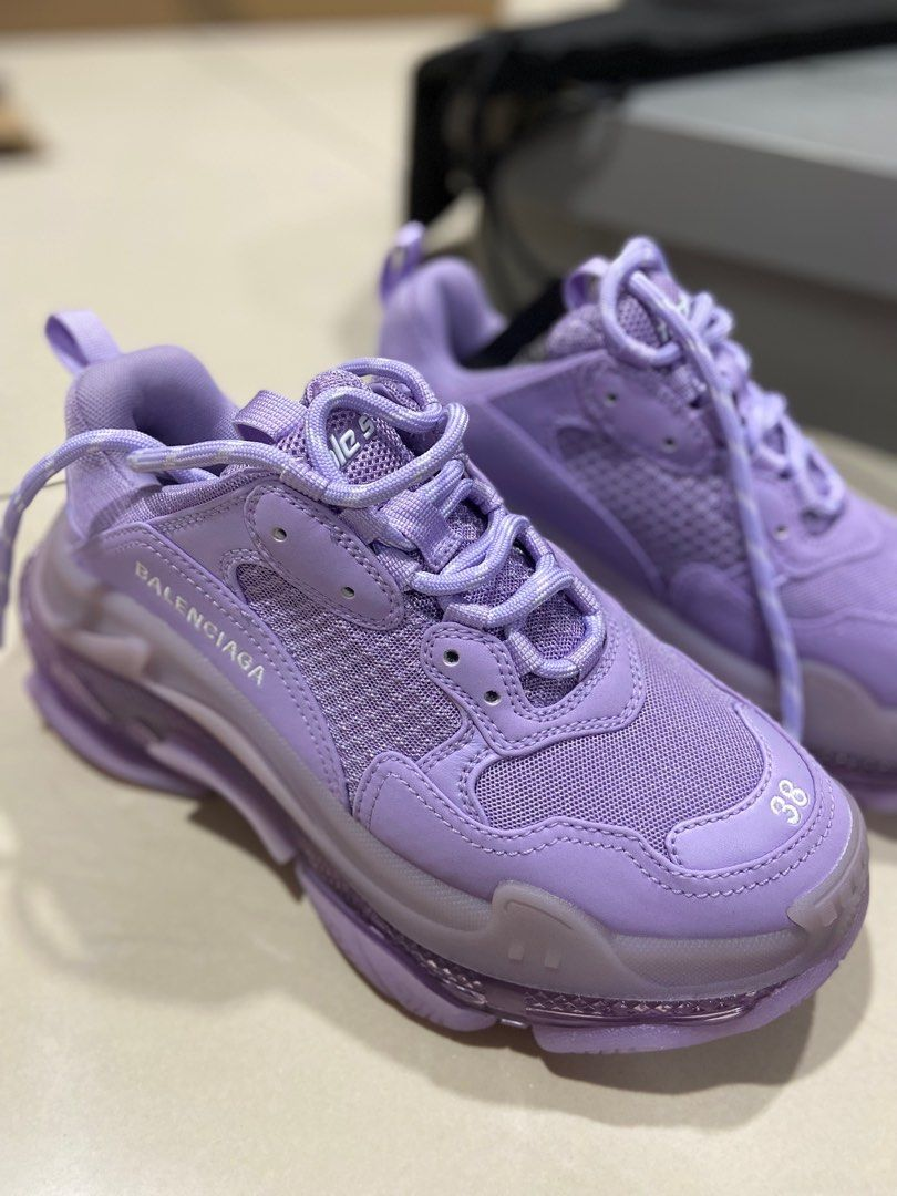 Balenciaga Triple S Purple  544351 W2GA1 5890 review Earnest