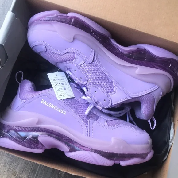 Balenciaga Triple S Purple  544351 W2GA1 5890 review Elijah