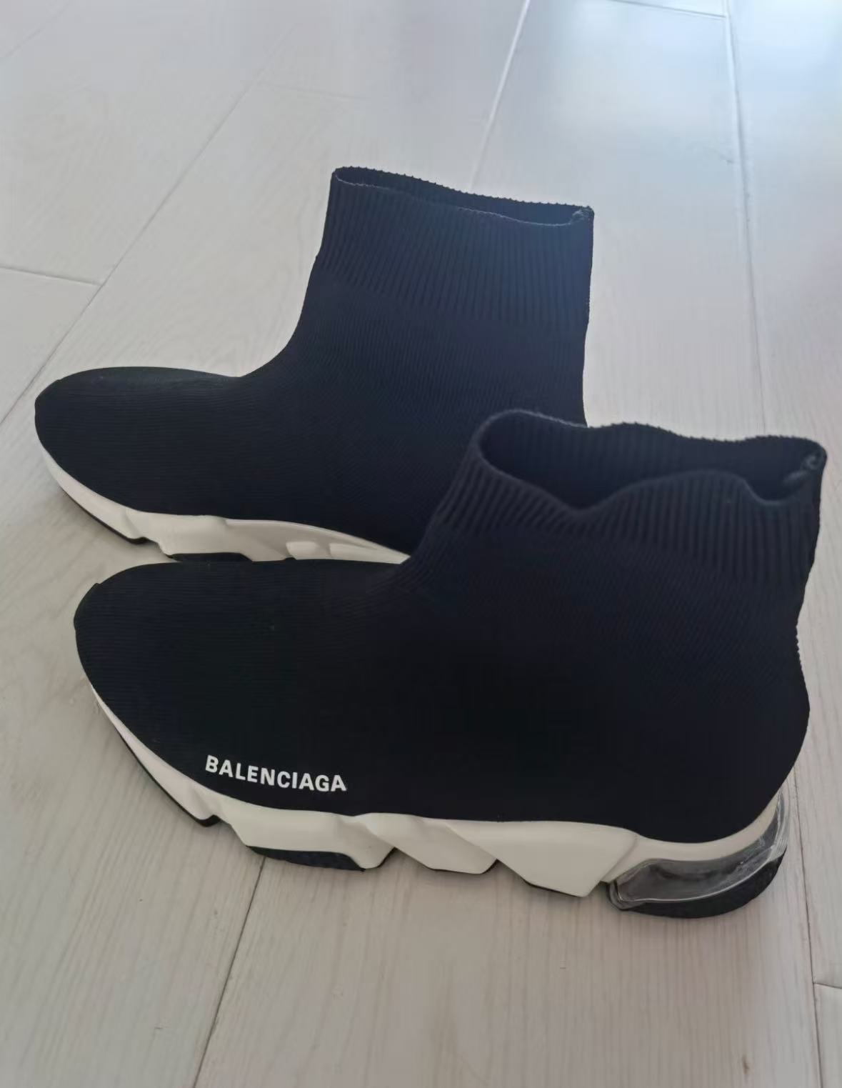 Balenciaga Speed Trainer White Black 2019 (Women's) 525712 W05G9 1000 review Giles