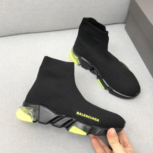 Balenciaga Speed Trainer Black Green review 