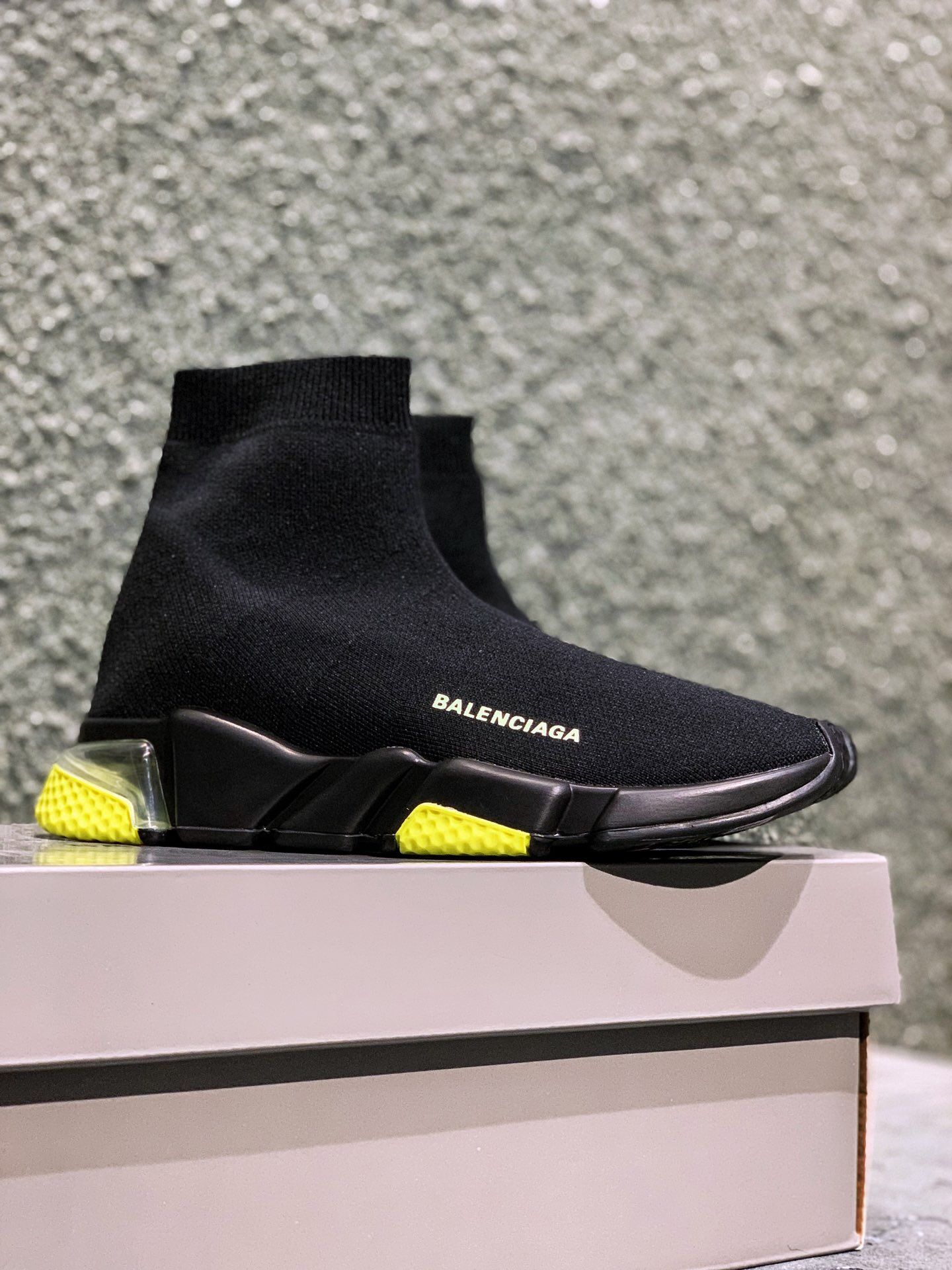Balenciaga Speed Trainer Black Green review Gilbert