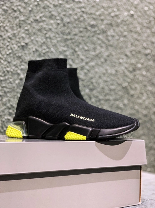 Balenciaga Speed Trainer Black Green review 