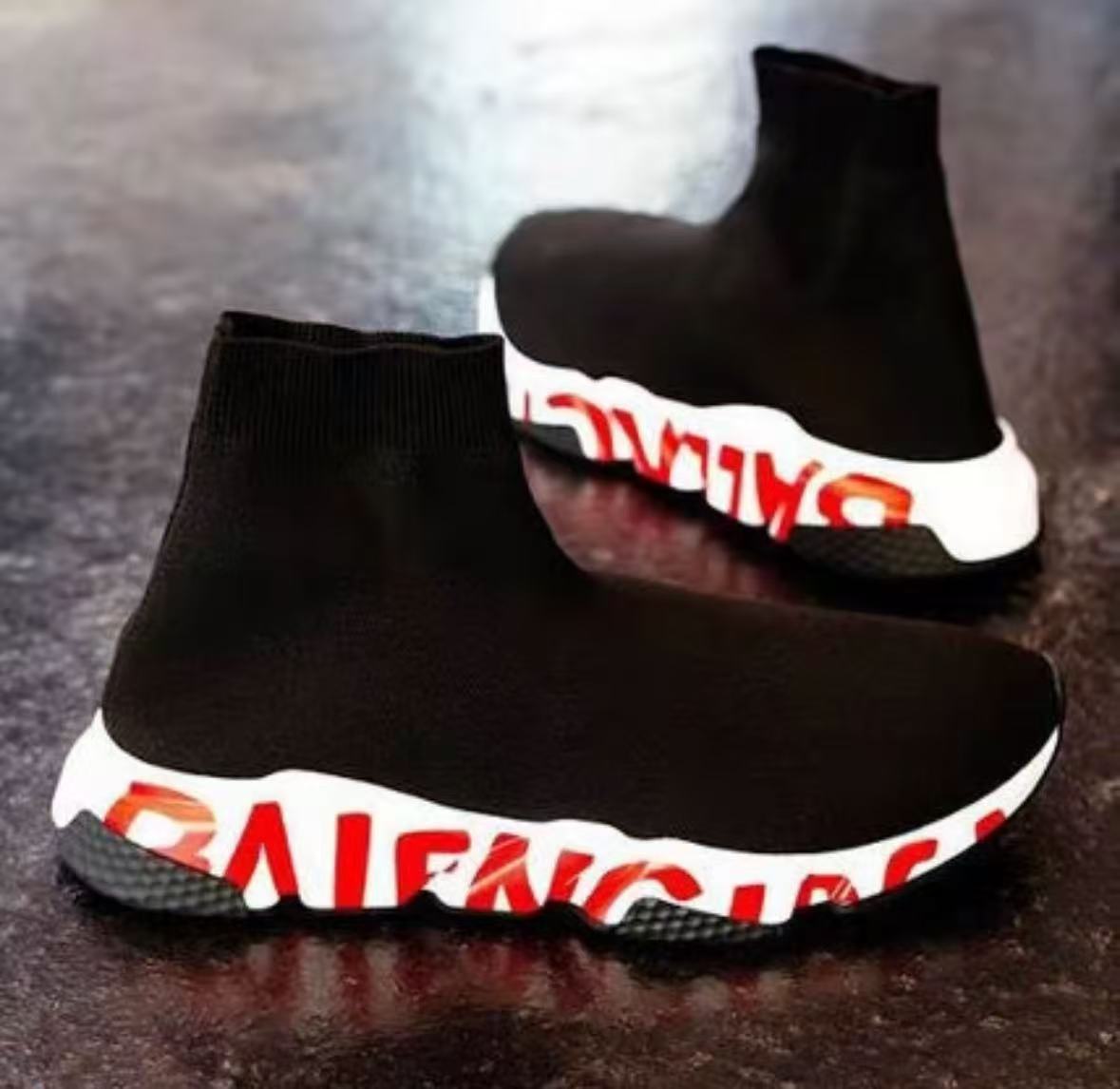 Balenciaga Speed 2.0 Graffiti Black Red 645334W2DBY1016 review Hilary