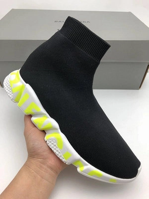 Balenciaga Graffiti Speed Black Fluo Green (Women's) 605942W05GY1935 review 