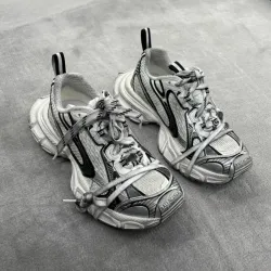 Balenciaga Black Silver 734734 W3XGM review gan
