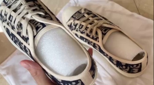 Dior Walk'N'Dior Oblique Black Canvas (Women's)  review 