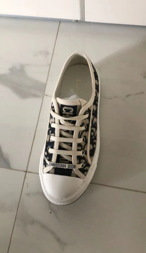 Dior Walk'N'Dior Oblique Black Canvas (Women's)  review 