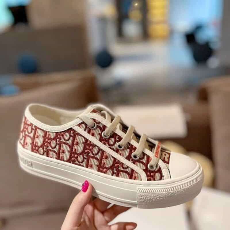 Dior Walk'N'Dior Oblique Red Canvas (Women's)  KCK211OBE_S16V review an