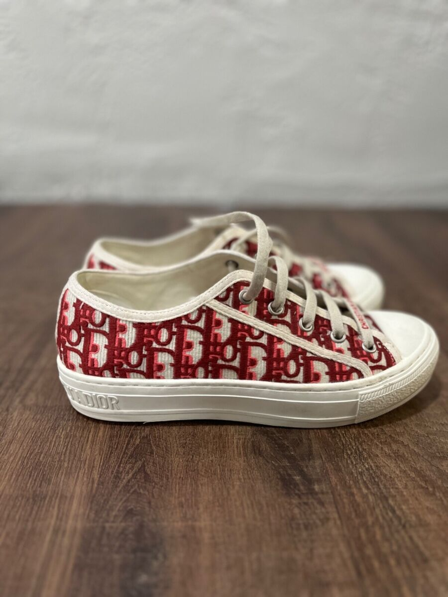 Dior Walk'N'Dior Oblique Red Canvas (Women's)  KCK211OBE_S16V review EN