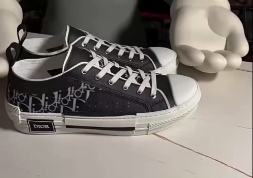 Dior B23 Low Black White Oblique 3SN249YJP_H961 review 