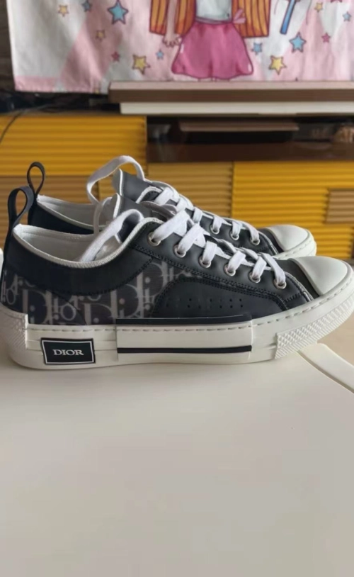 Dior B23 Low Black White Oblique 3SN249YJP_H961 review 