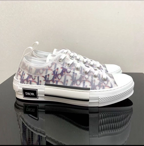 Dior B23 Low Top Red Blue Oblique 3SN249YTG_H563 review 