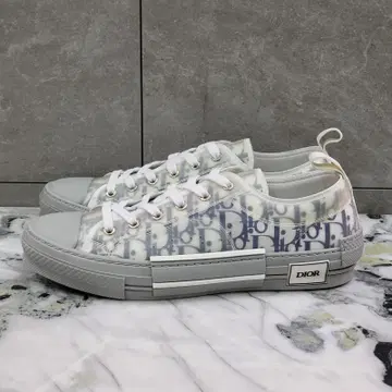 Dior B23 Low Blue Oblique Kasuri Jacquard  SN262ZLA_H560 review Reg