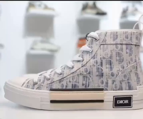 Dior B23 High Blue Oblique Kasuri Jacquard 3SH118ZLA_H560 review 