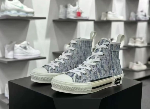 Dior B23 High Blue Oblique Kasuri Jacquard 3SH118ZLA_H560 review 