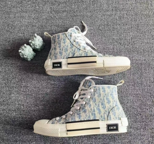 Dior B23 High Blue Oblique Kasuri Jacquard 3SH118ZLA_H560 review 