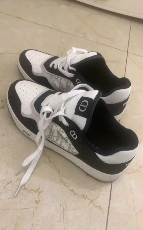 Dior B27 LowWhite Black Denim 3SN272ZAC_H960 review 