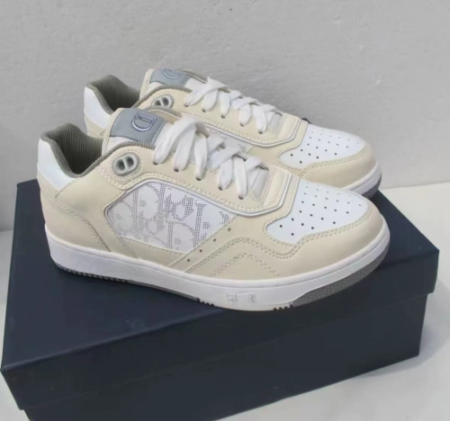 Dior B27 Low Cream White Oblique Leather  3SN272ZML_-H160 review 