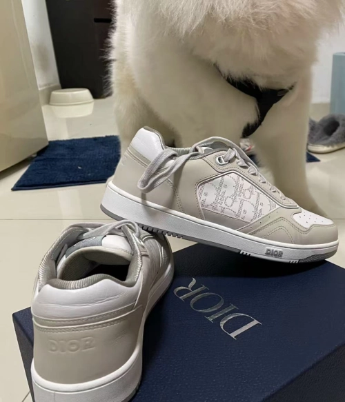 Dior B27 Low Cream White Oblique Leather  3SN272ZML_-H160 review 