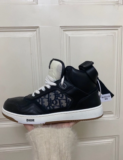 Dior B27 High-Top Black Beige Black Dior Oblique Jacquard  3SH133ZIR_H965 review 