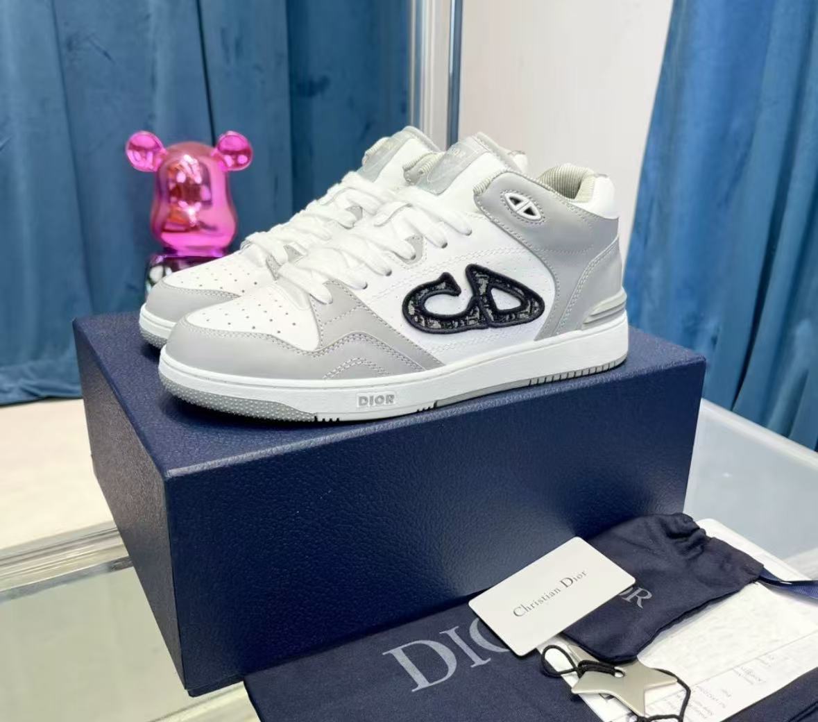Dior B57 Mid Oblique Grey  3SH141ZXU_H860 review andy