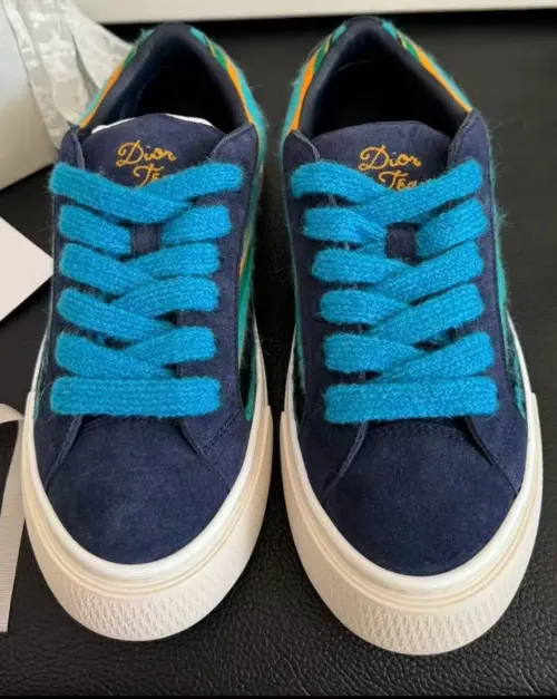 Dior B33 Denim Tears' B33 Sneakers Release Navy Dlue Stripes 3SN272 ZIR1 6536 review 