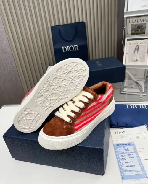 Dior B33 Denim Tears' B33 Sneakers Release Brown Red Stripes 3SN272 ZIR1 6536  review 