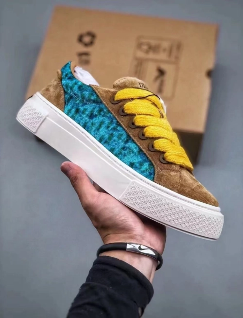 Dior B33 Sneaker Oblique Turquoise Brown 3SN303ZWV-H650 review 