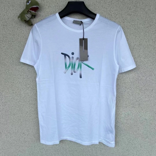 Dior Gradient Embroidered Short Sleeve White review 