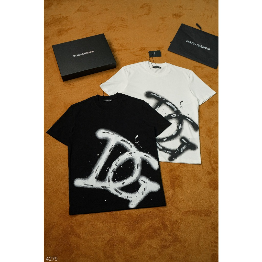 Dior Graffiti Letters Print Short Sleeve White review John