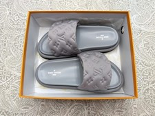 Louis Vuitton Pool Pillow Flat Comfort Mule Grey review 0