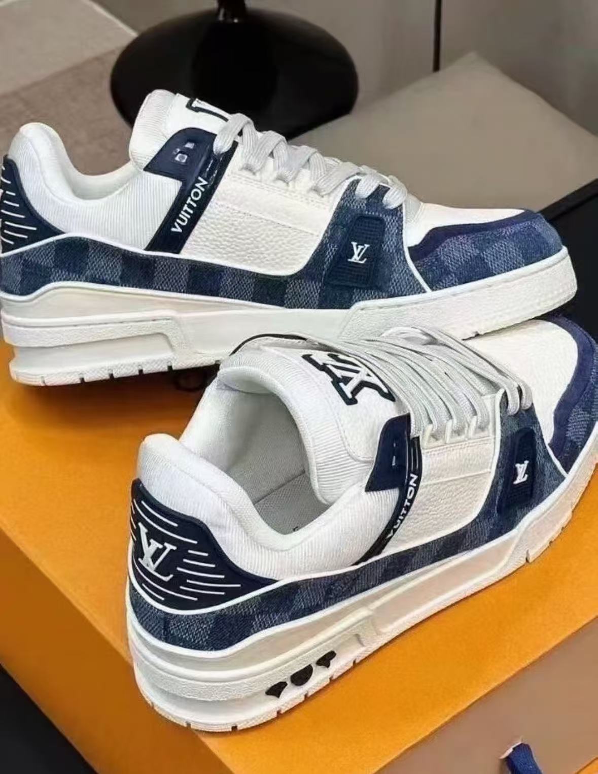  LOUIS VUITTON Trainer Golf Board Blue review 0