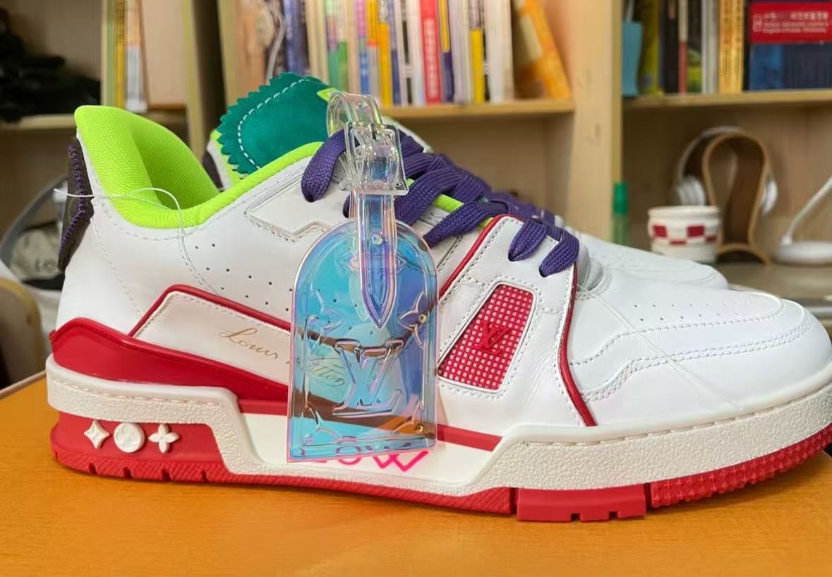  LOUIS VUITTON Trainer Fluorescent Yellow review ysta