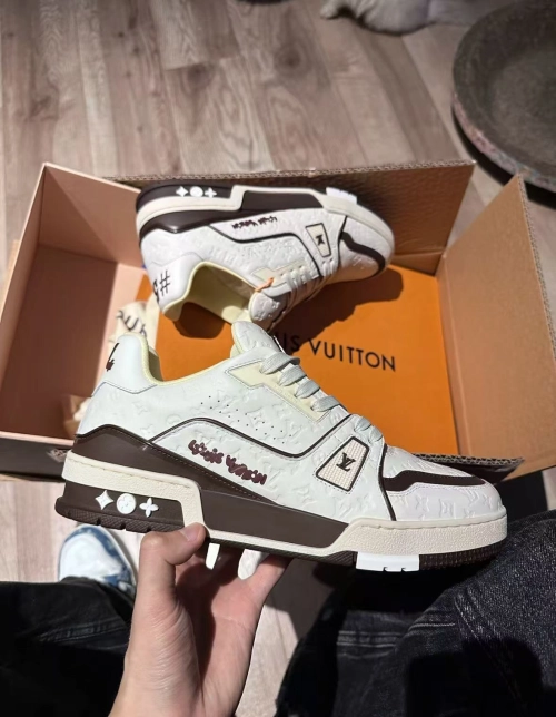 Louis Vuitton by Tyler, the Creator LV Trainer White Mocha review 