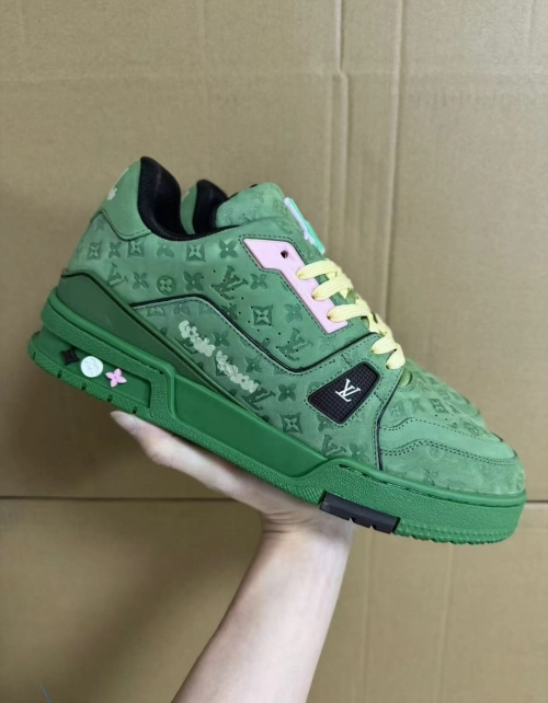 Louis Vuitton by Tyler, the Creator LV Trainer Green review 